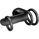 PRETTY LOVE - FUNDA PARA PENE JAMMY 12 VIBRACIONES CON LENGUA DE SILICONA RECARGABLE